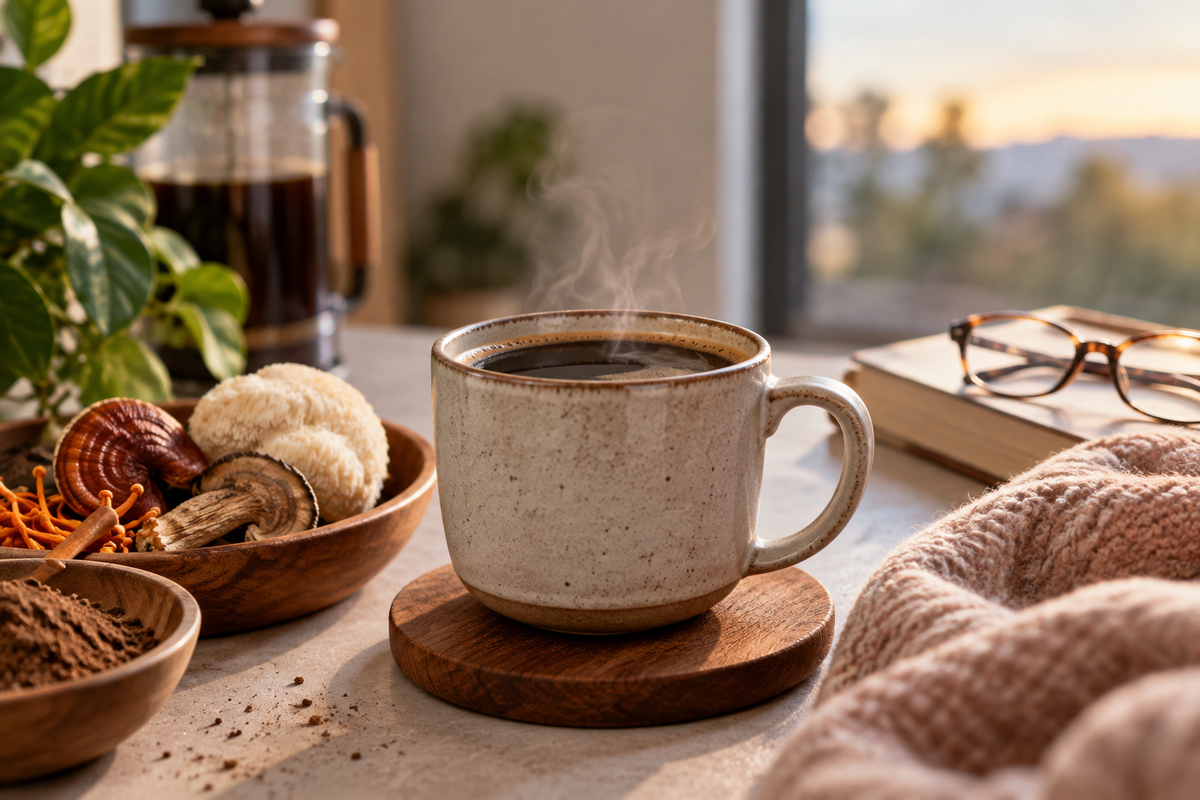 Ultimate Mushroom Coffee Decaf: Keep The Coffee. Change The Caffeine.