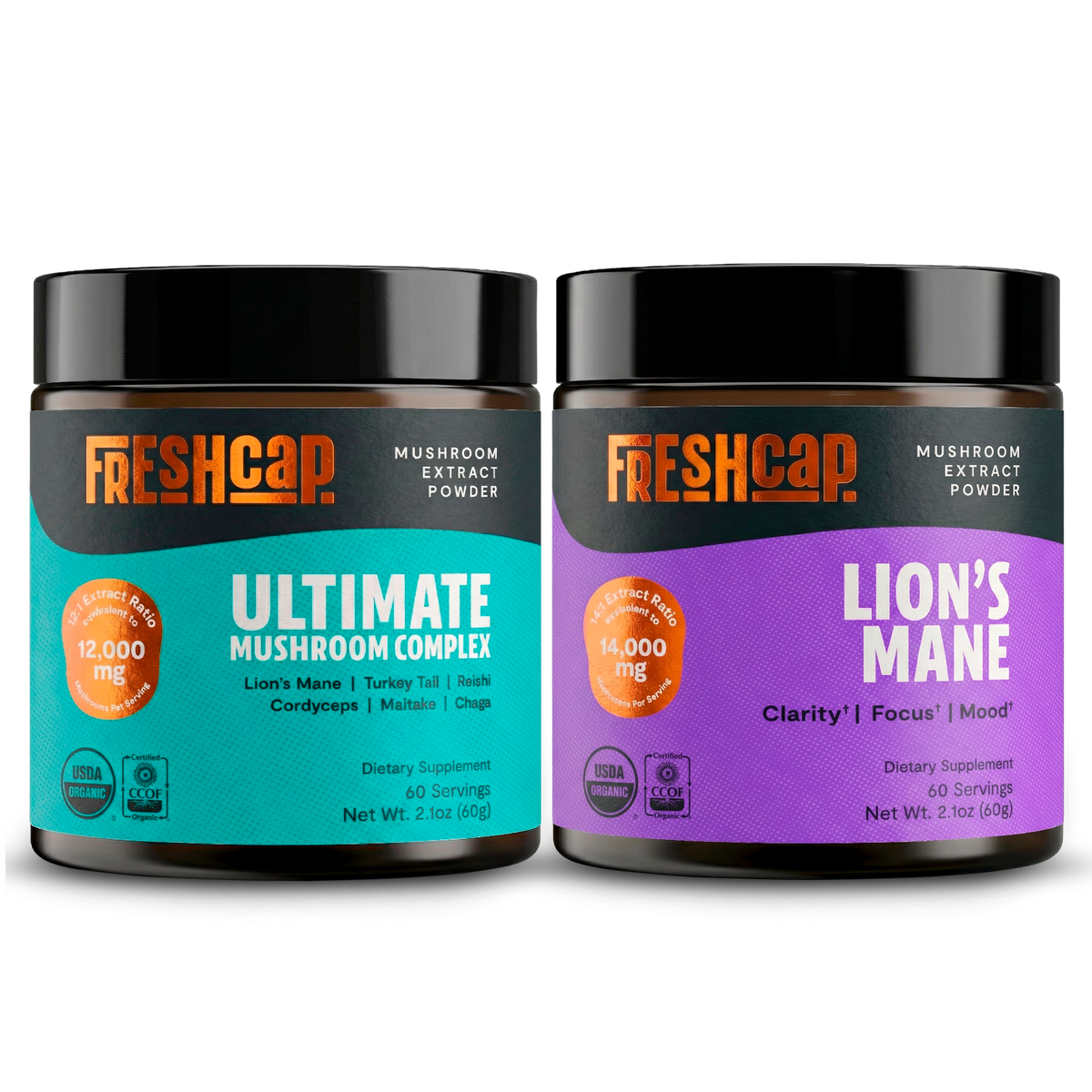 Lion's Mane + Mushroom Complex Combo (Powder)