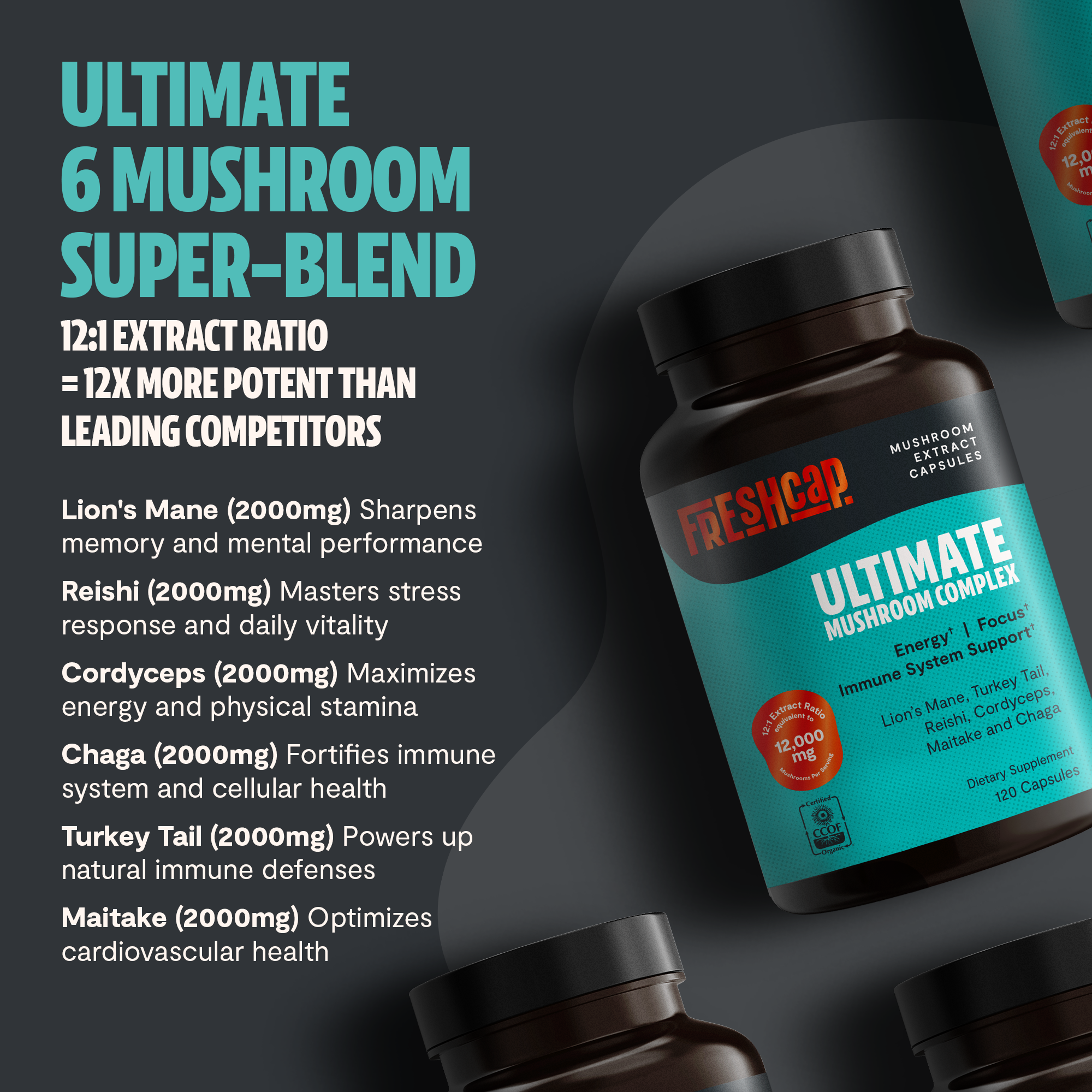 Ultimate Mushroom Complex Capsules