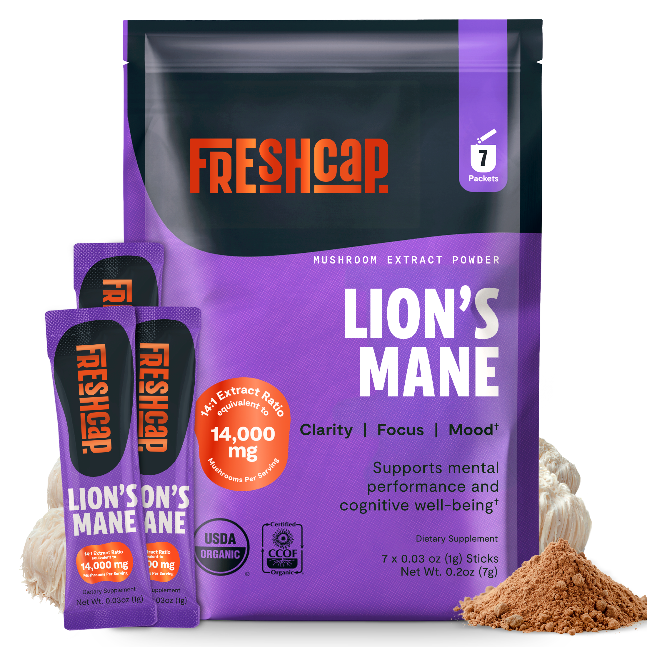 Lion's Mane Stick Packs