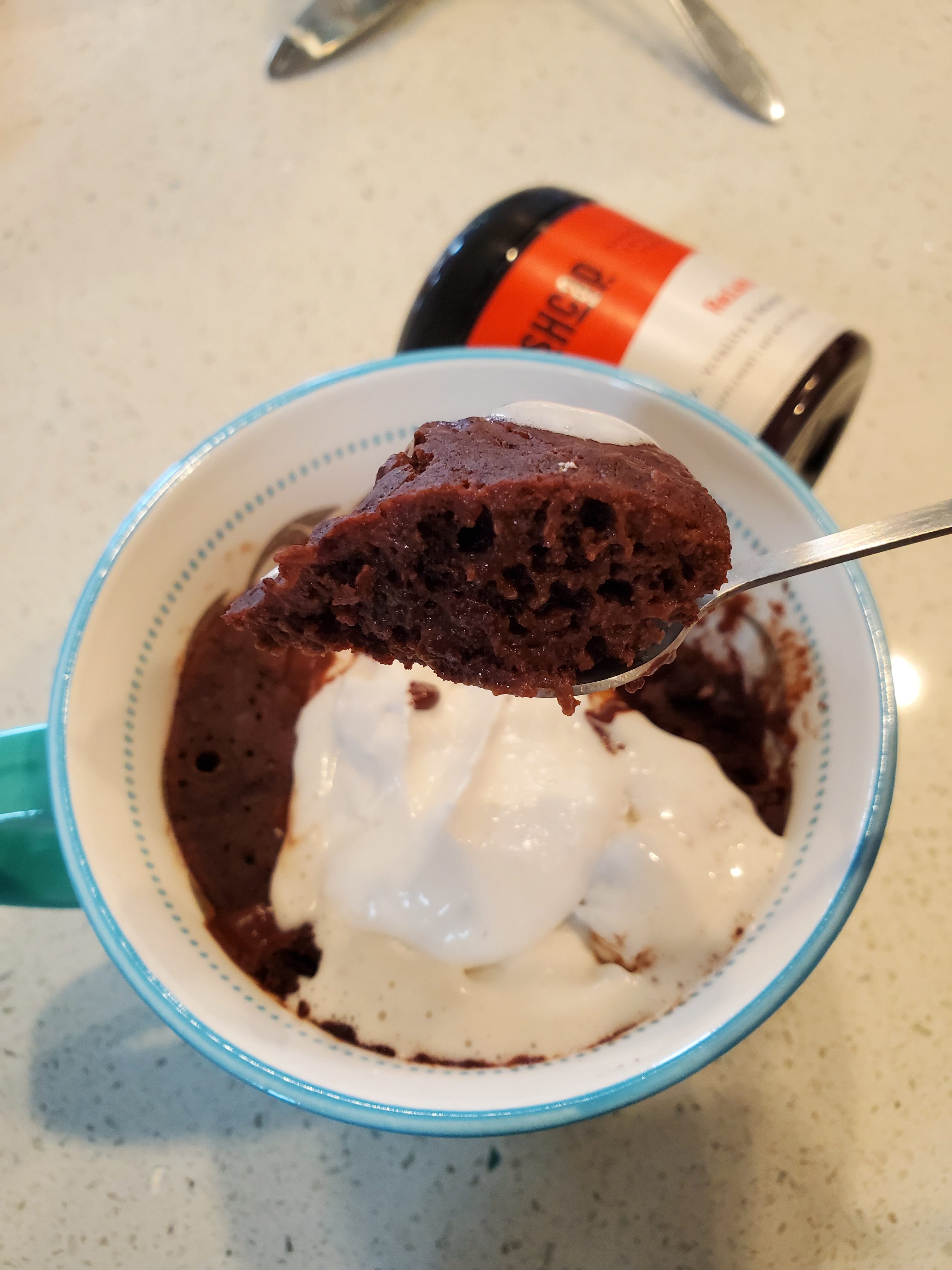 Gluten-Free Chocolate Coconut Reishi Mug Cake