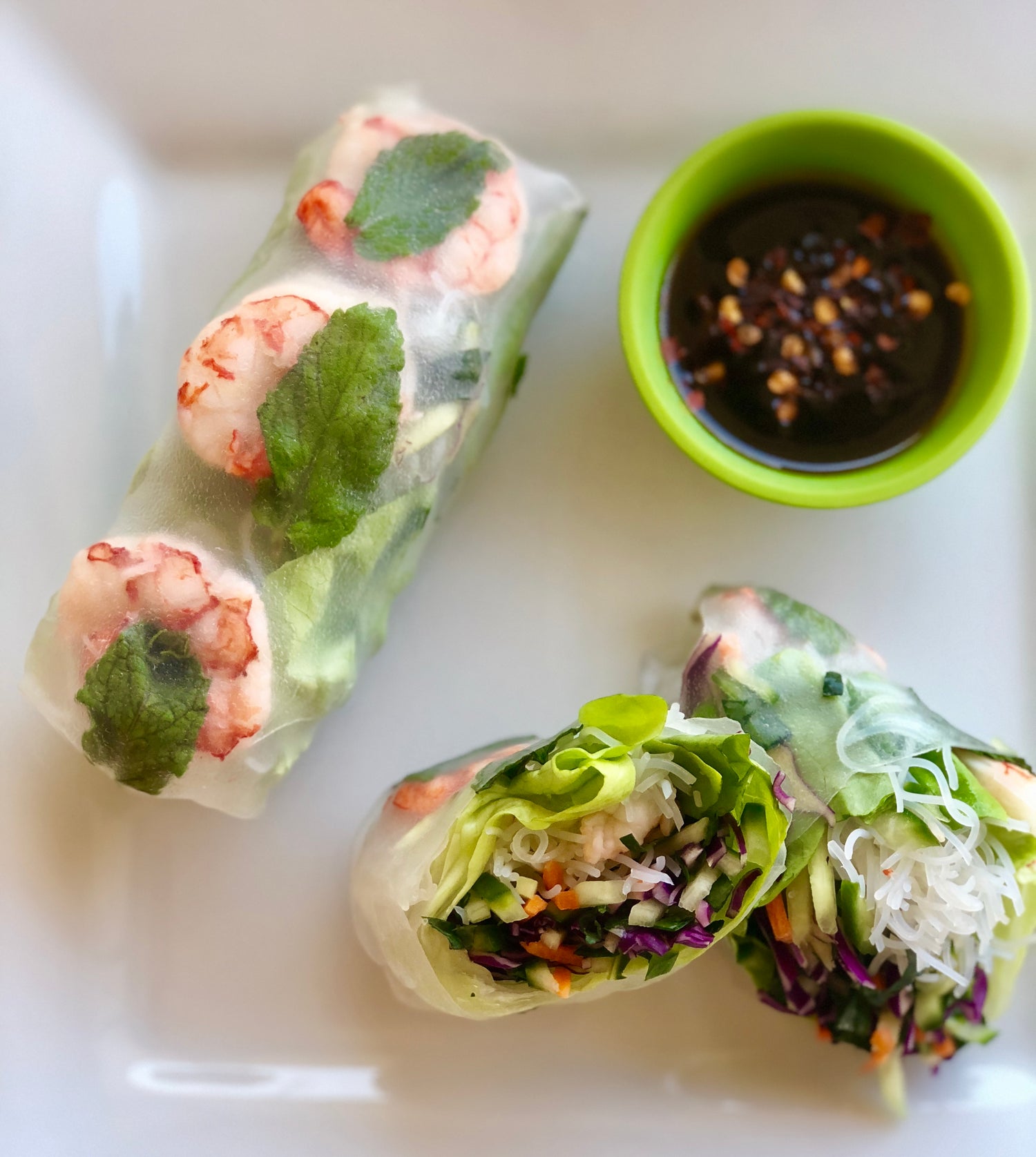 Chaga Summer Rolls