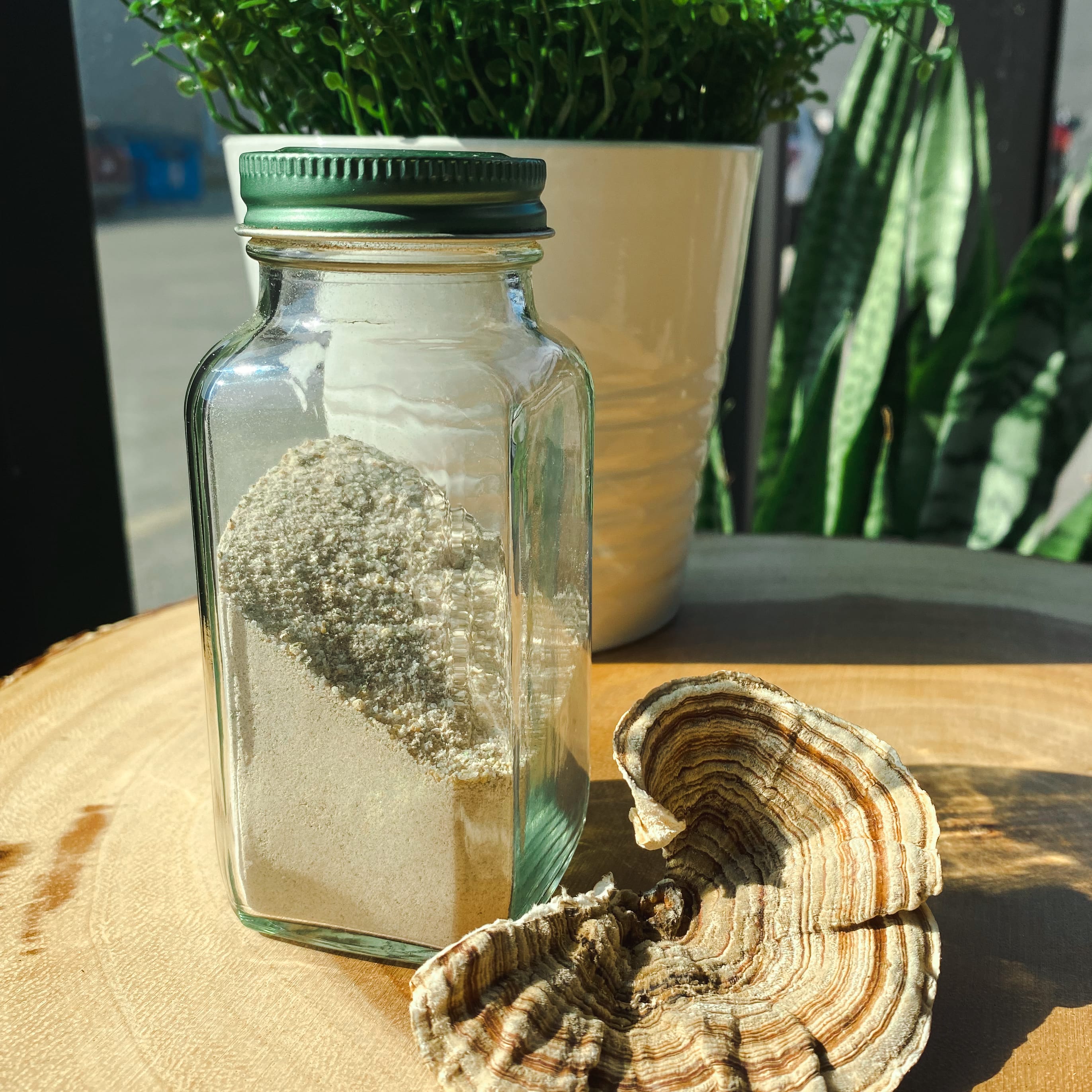 Fresh Herb Mushroom Salt