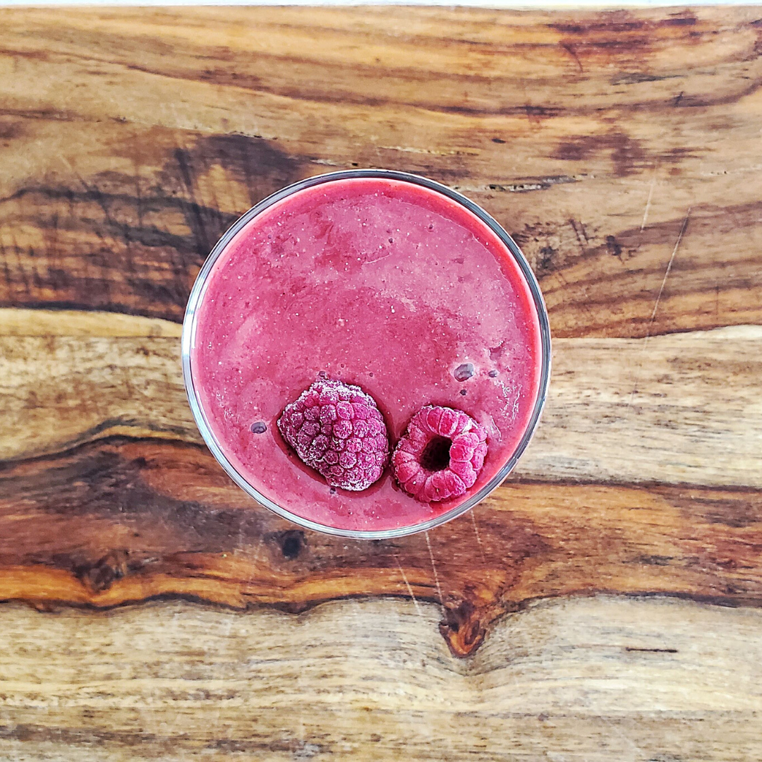 Raspberry and Maca Smoothie