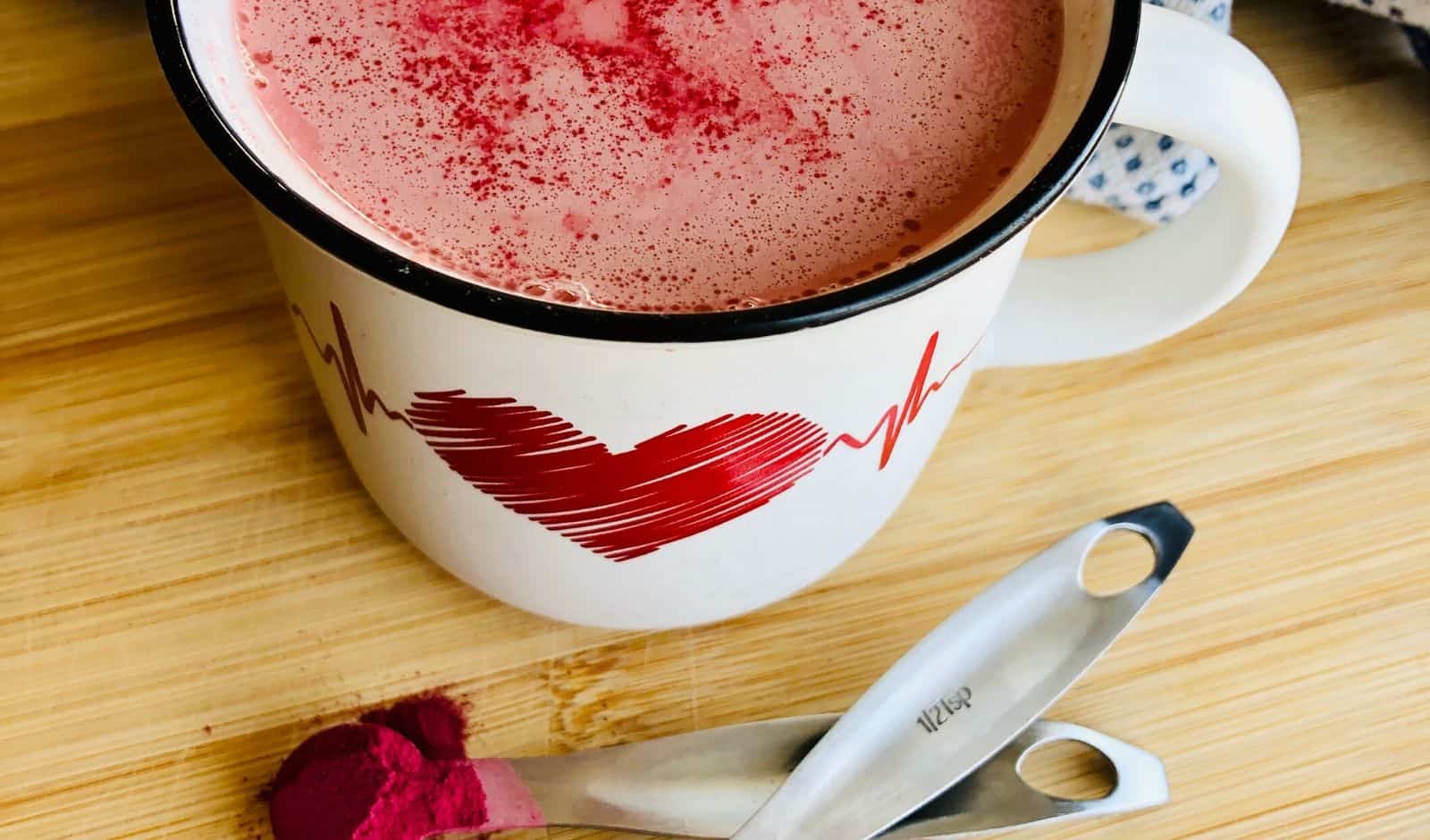 Beetroot Mushroom Latte