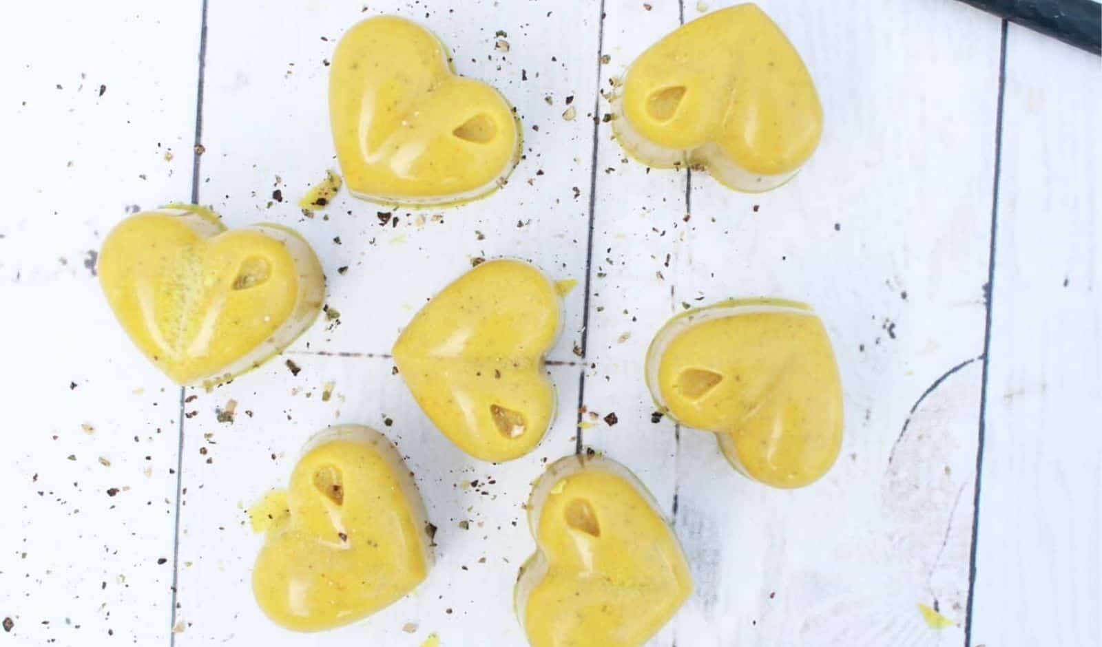 Golden Milk Mushroom Chocolates