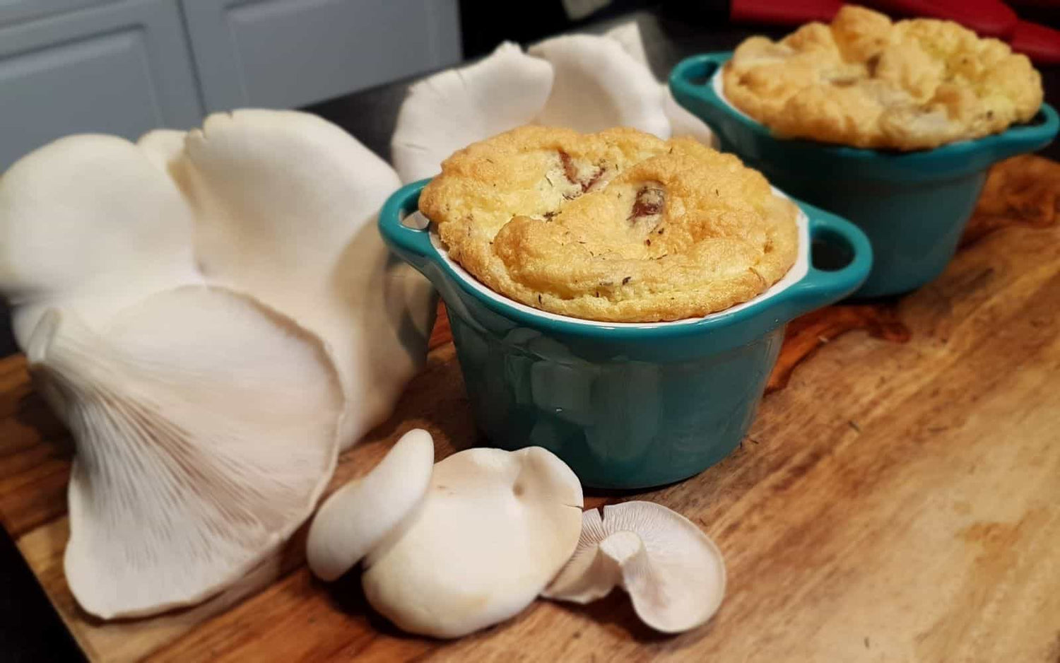 Oyster Mushroom Souffle Recipe