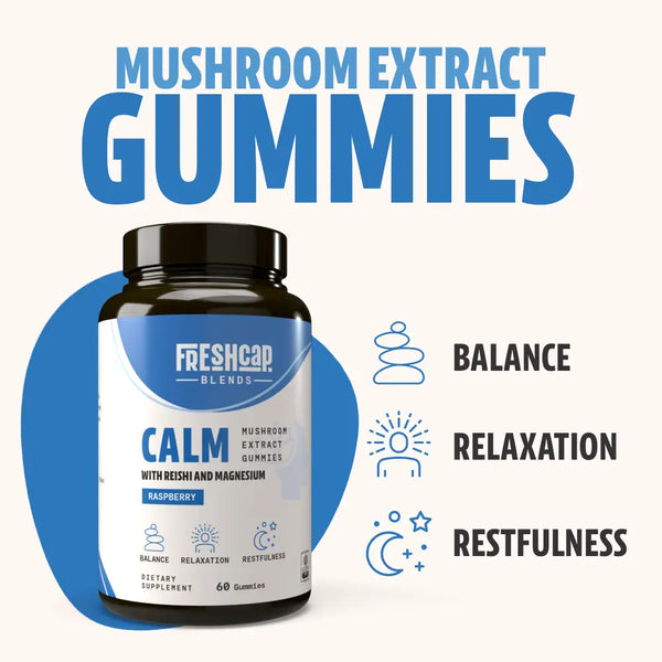 Calm Blend Mushroom Extract Gummies