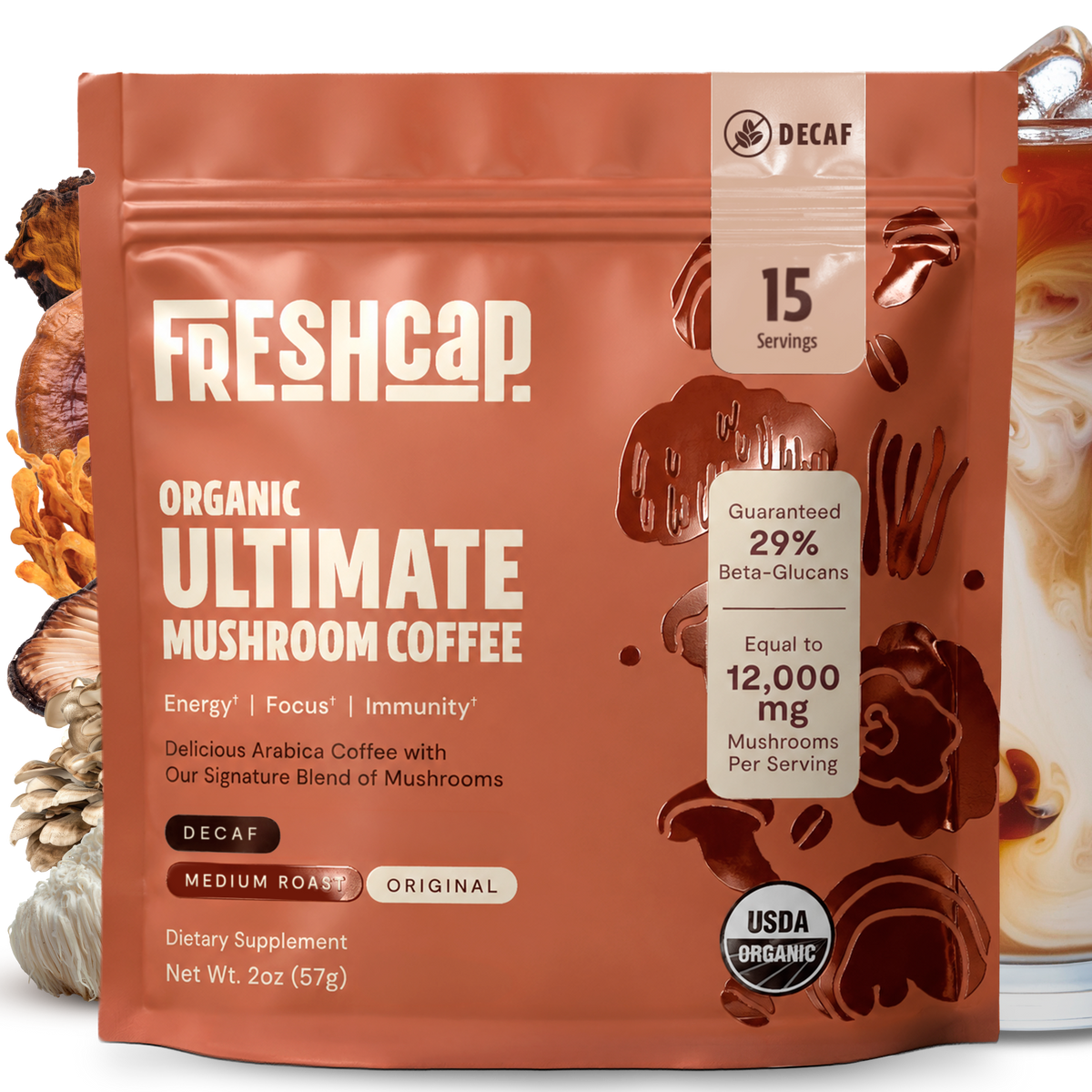 Ultimate Mushroom Decaf Coffee