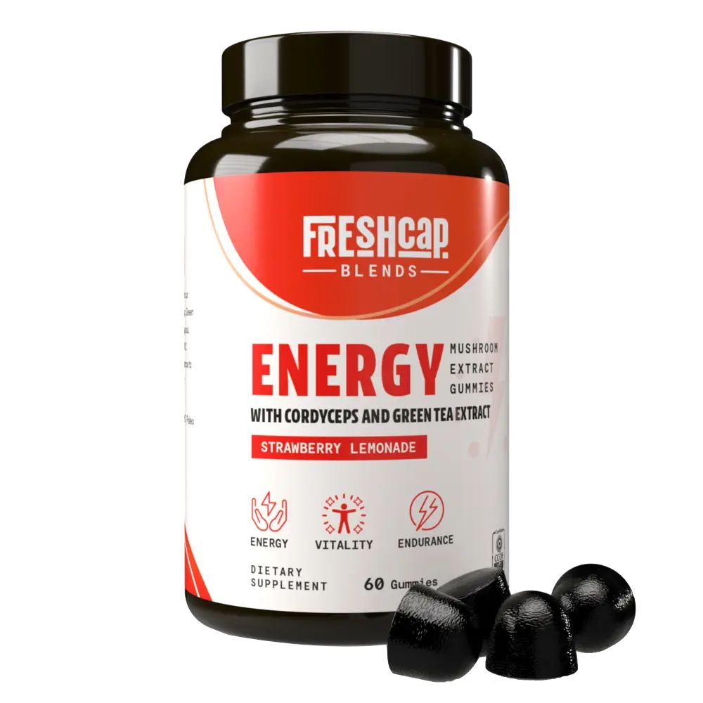 Energy Blend Mushroom Extract Gummies