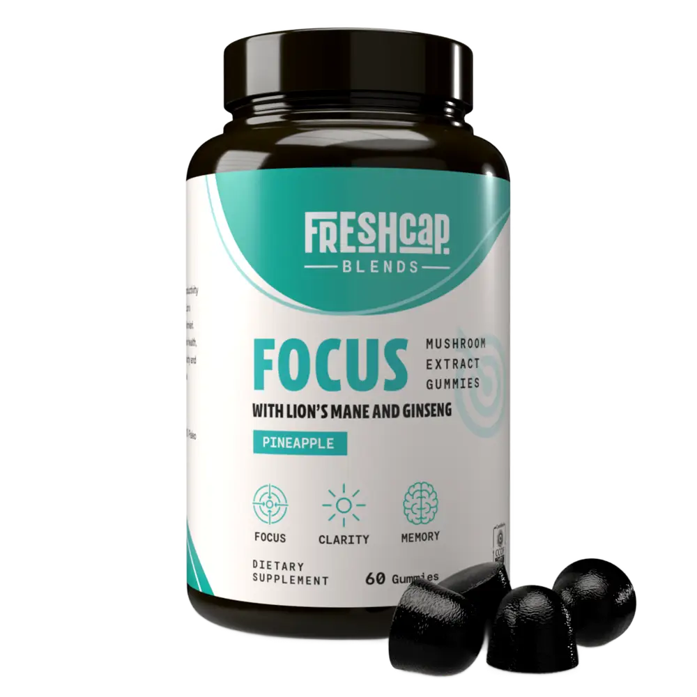 Focus Blend Mushroom Extract Gummies