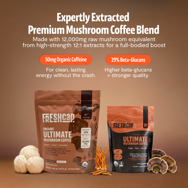 Ultimate Mushroom Coffee (45-servings) - New Customers