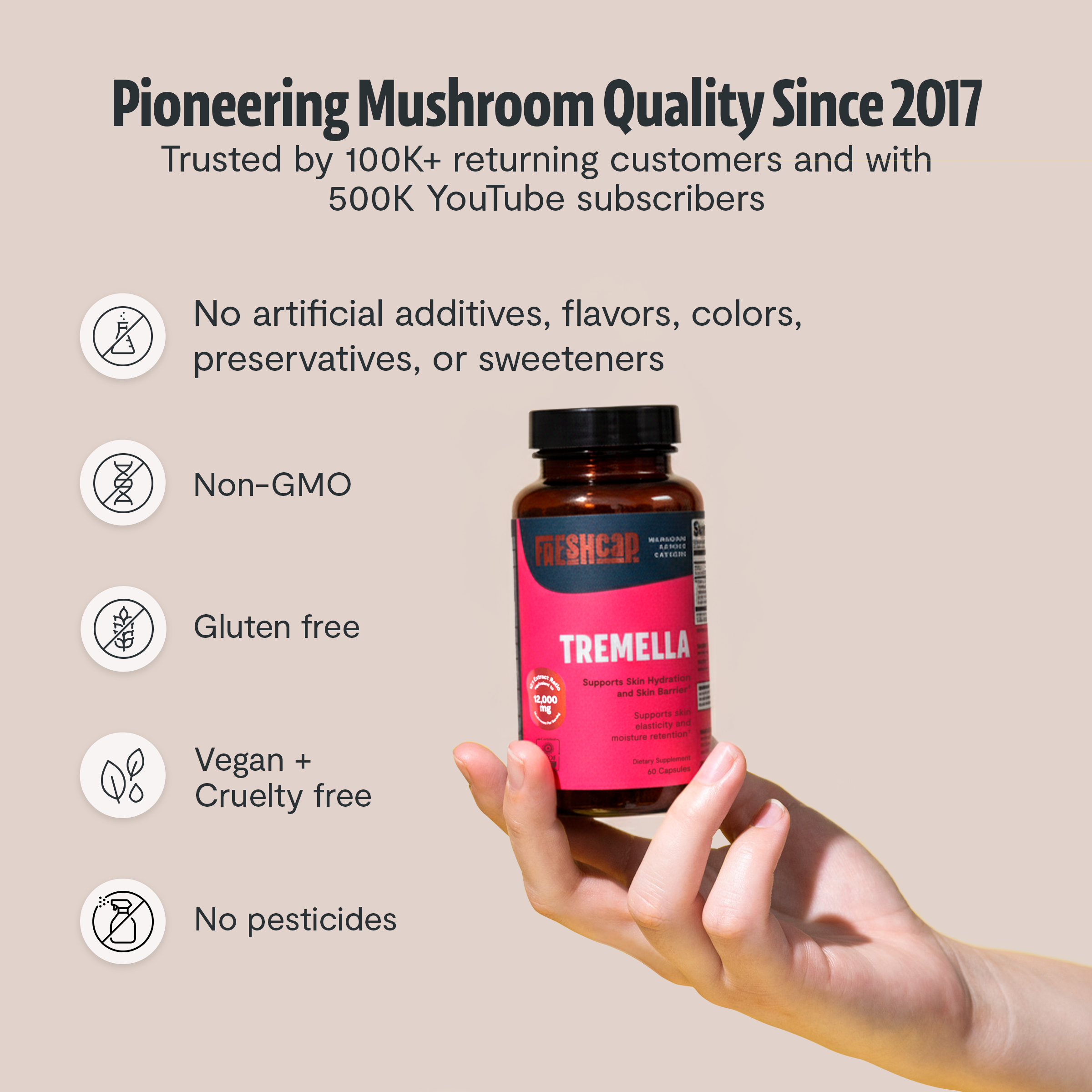 Tremella Mushroom Capsules