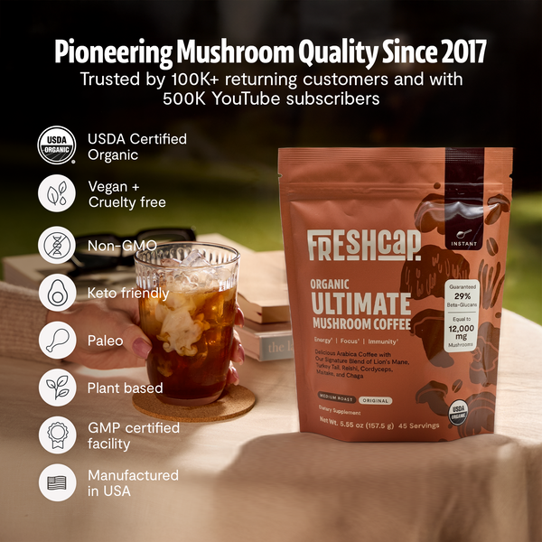 Ultimate Mushroom Coffee (45-servings) - New Customers