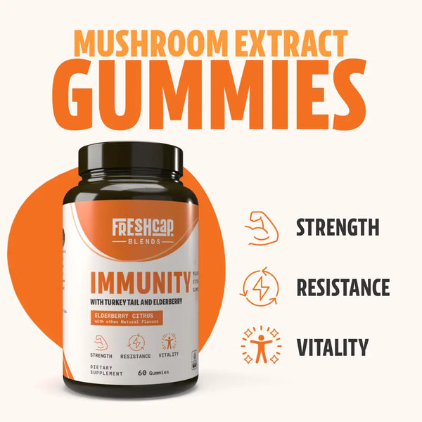 Immunity Blend Mushroom Extract Gummies