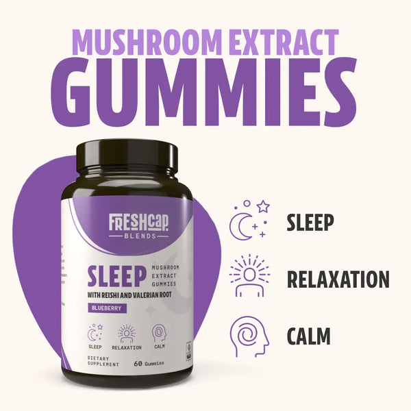 Sleep Blend Mushroom Extract Gummies