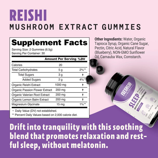 Sleep Blend Mushroom Extract Gummies