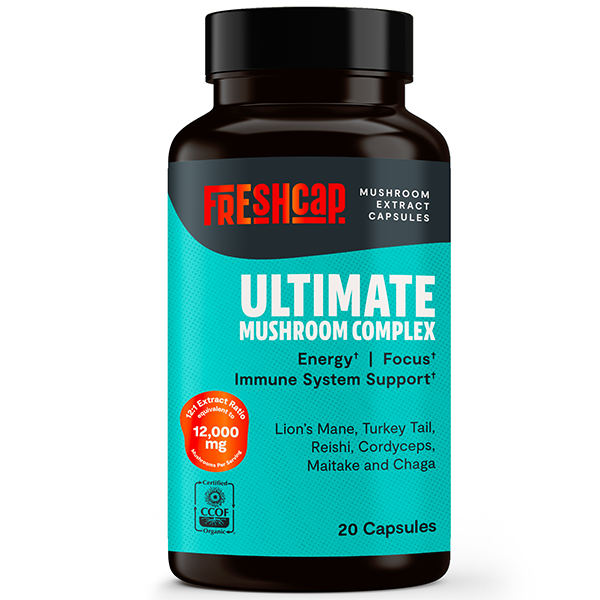 🎁 Organic Mushroom Complex Supplement Capsules (100% off)