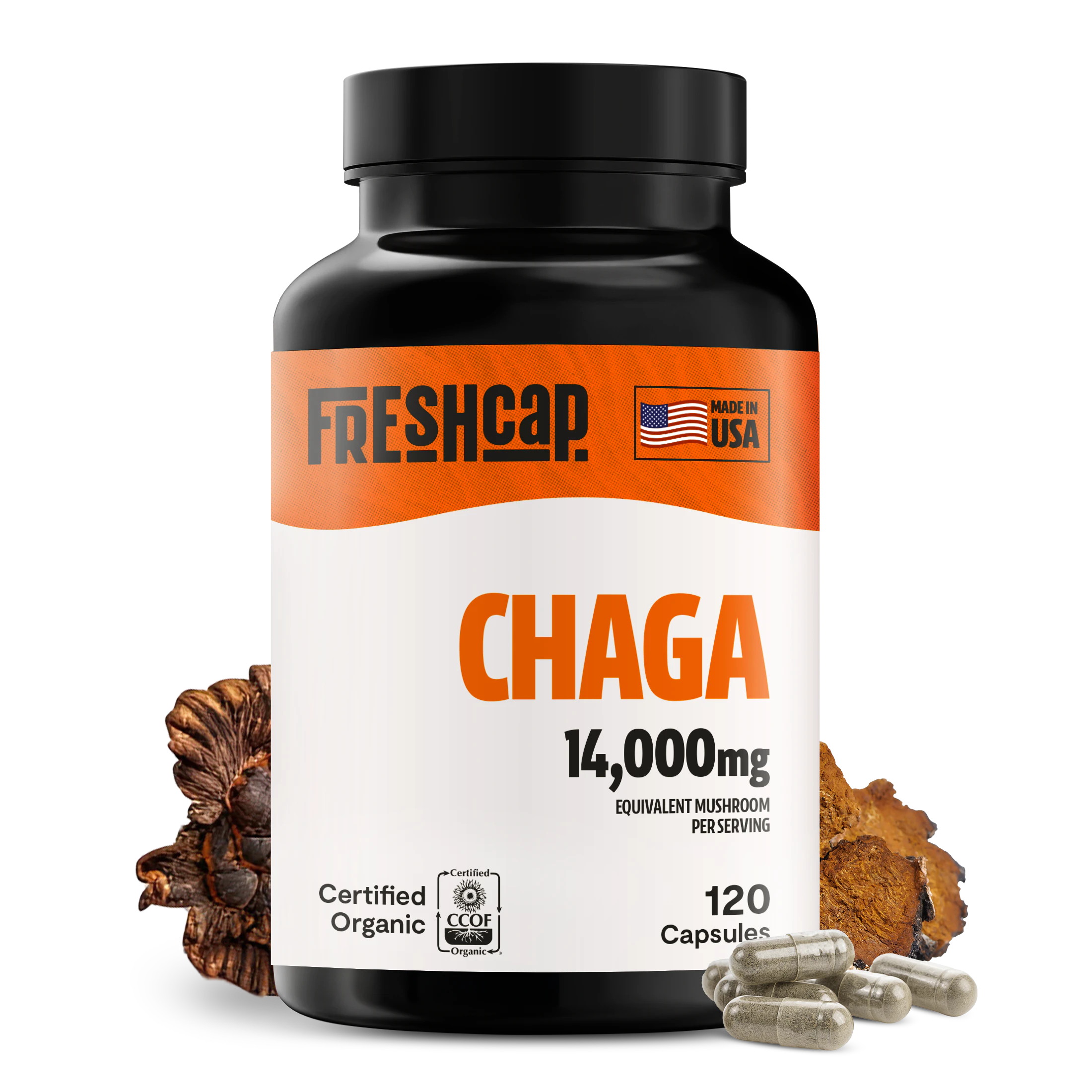 Chaga Mushroom Extract Capsules