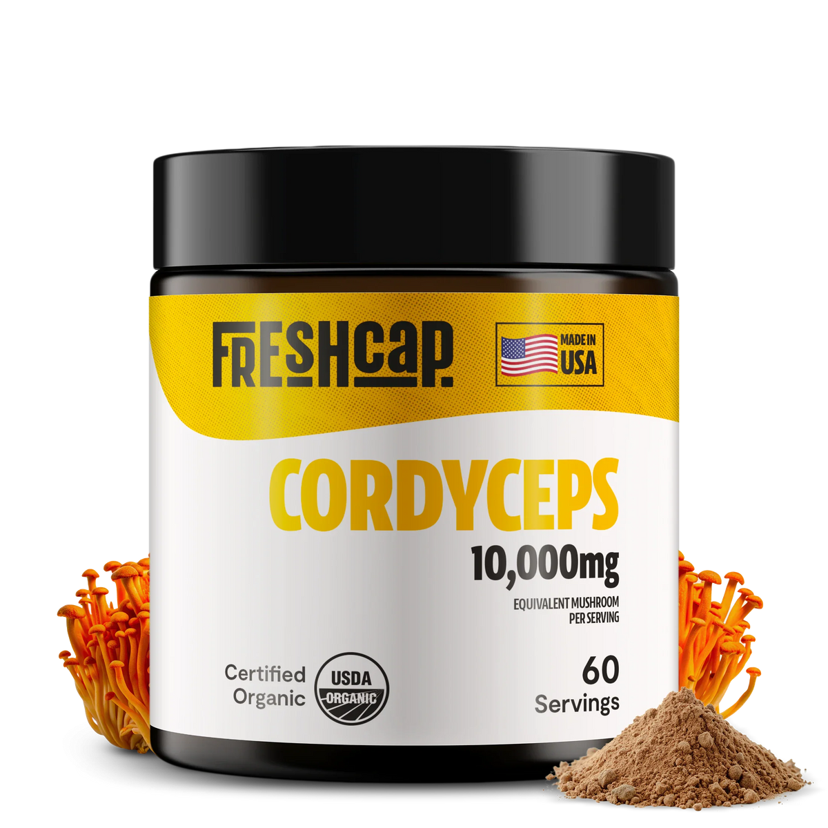 🎁 Cordyceps Mushroom Extract Powder (40% off)