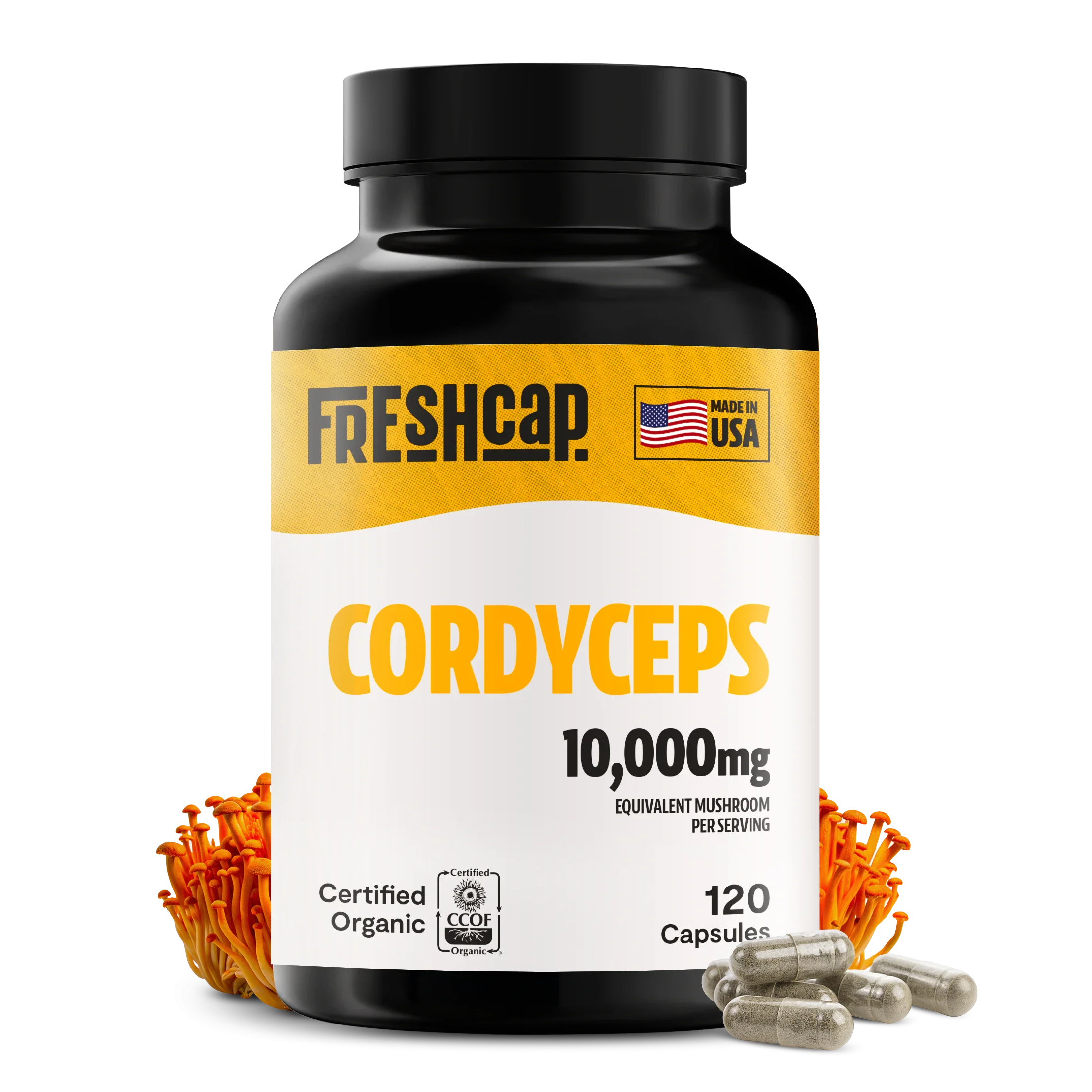 🎁 Free Cordyceps Mushroom Extract Capsules