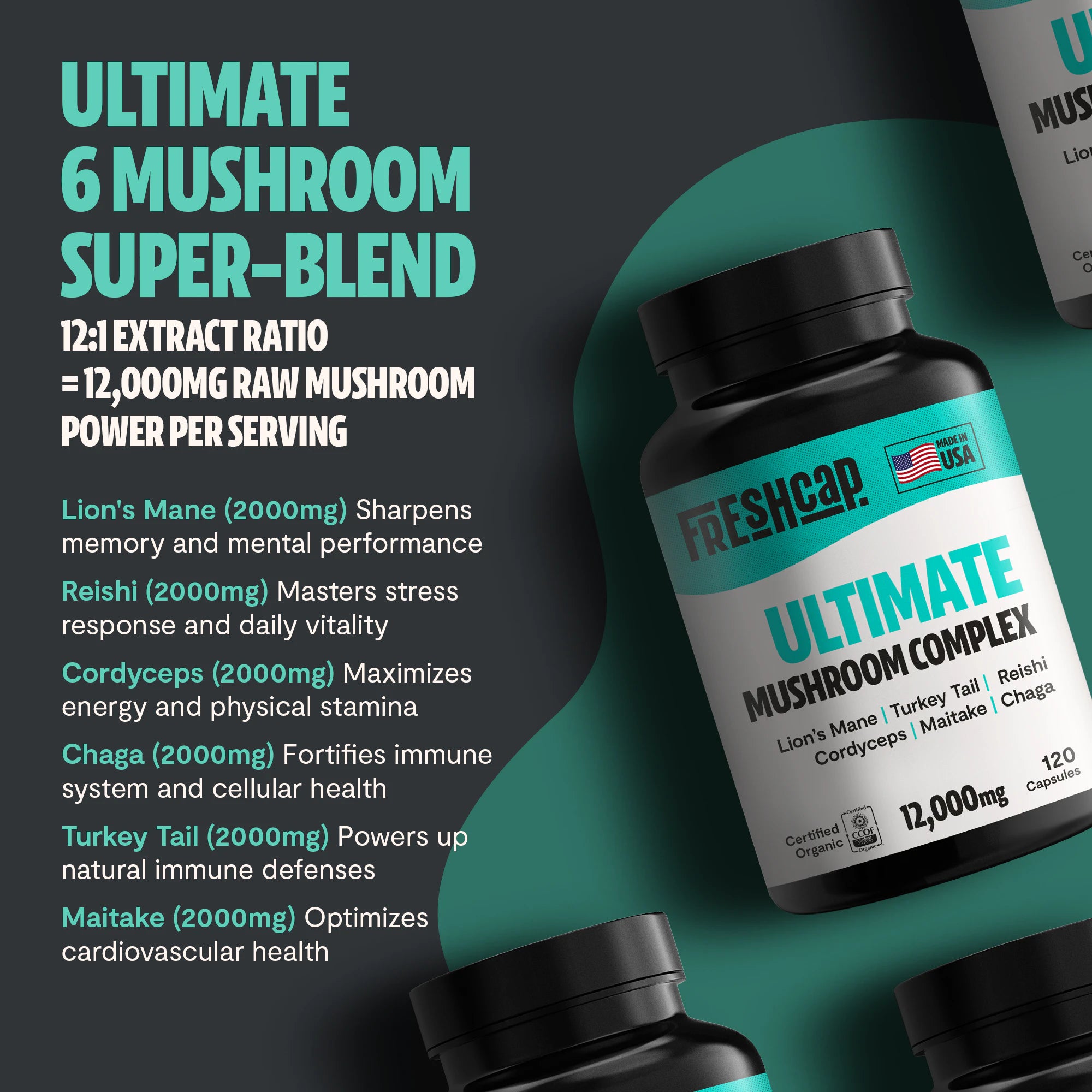 Ultimate Mushroom Complex Capsules