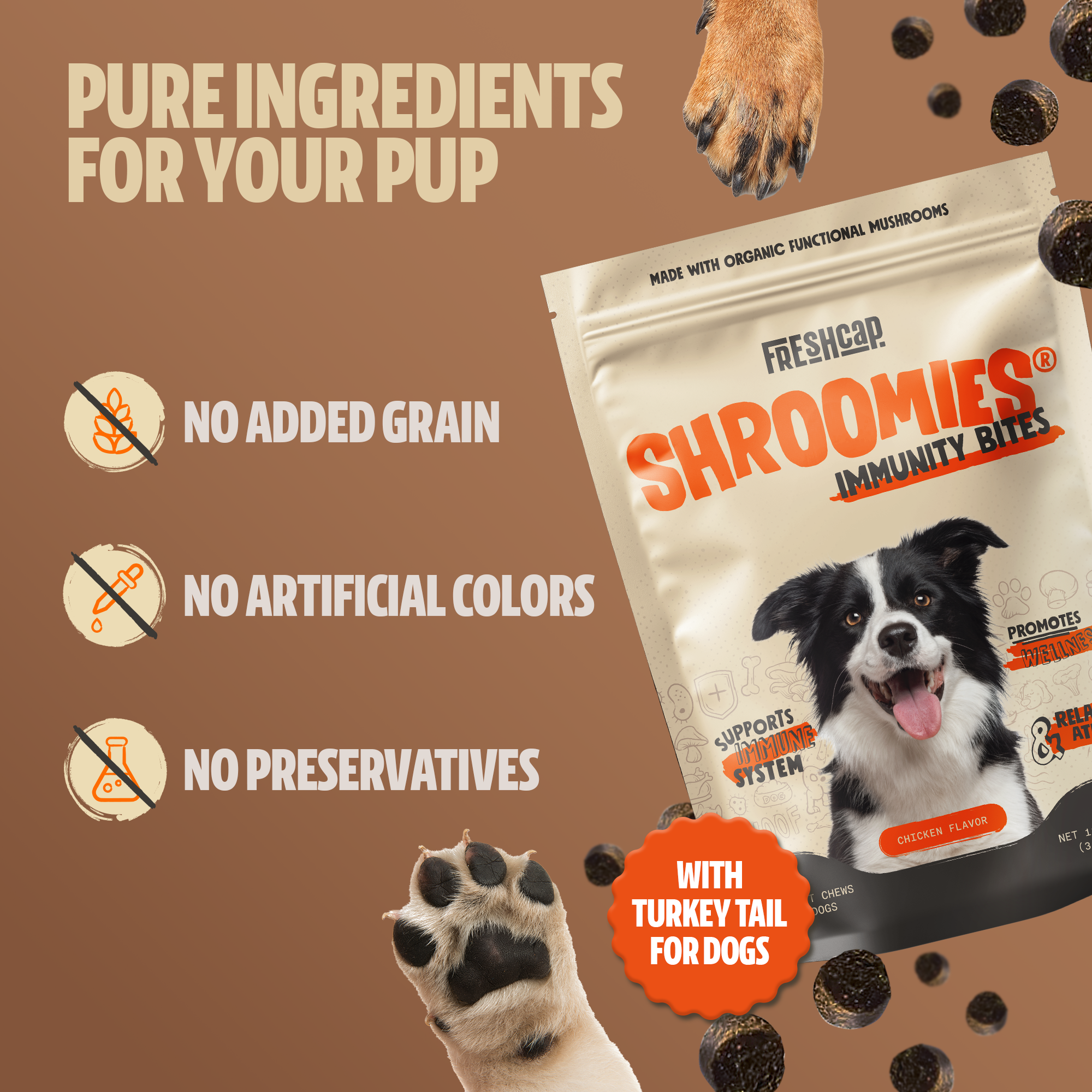 Shroomies® - Mushrooms For Dogs