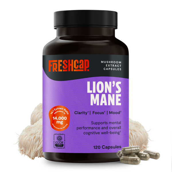 Lion's Mane Mushroom Extract Capsules