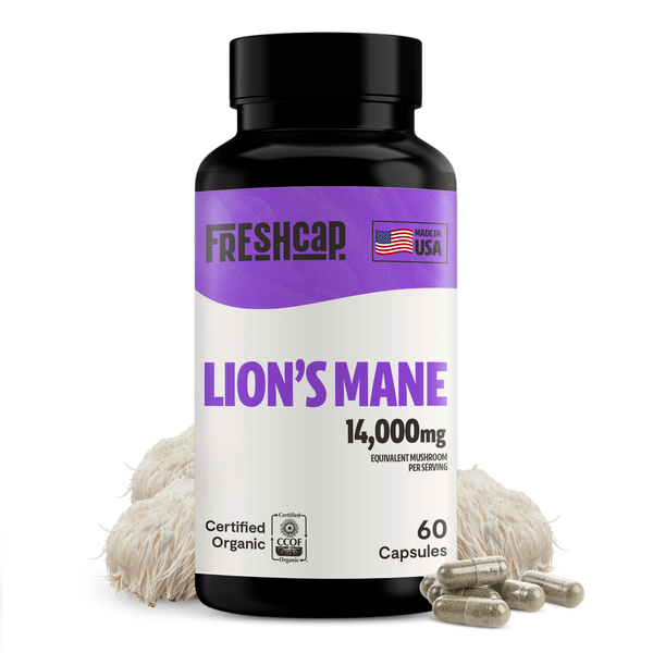 Lion's Mane Mushroom Extract Capsules