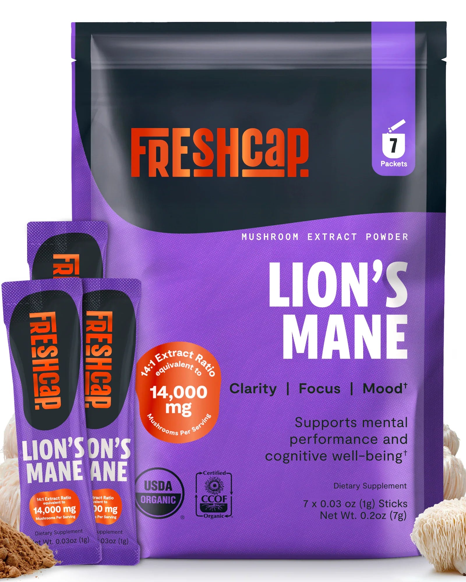 🎁 Lion's Mane Stick Packs (100% off)