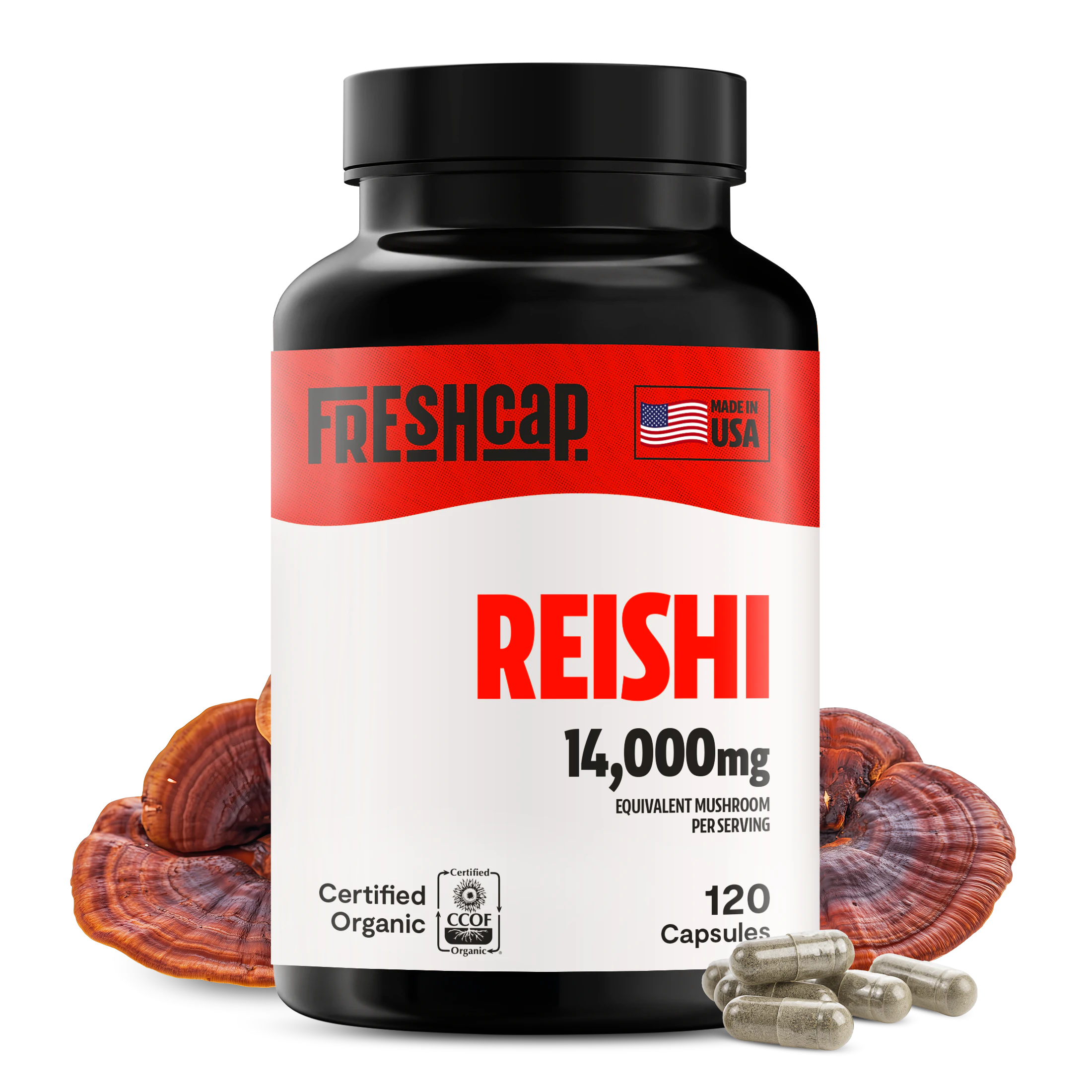 Reishi Mushroom Extract Capsules