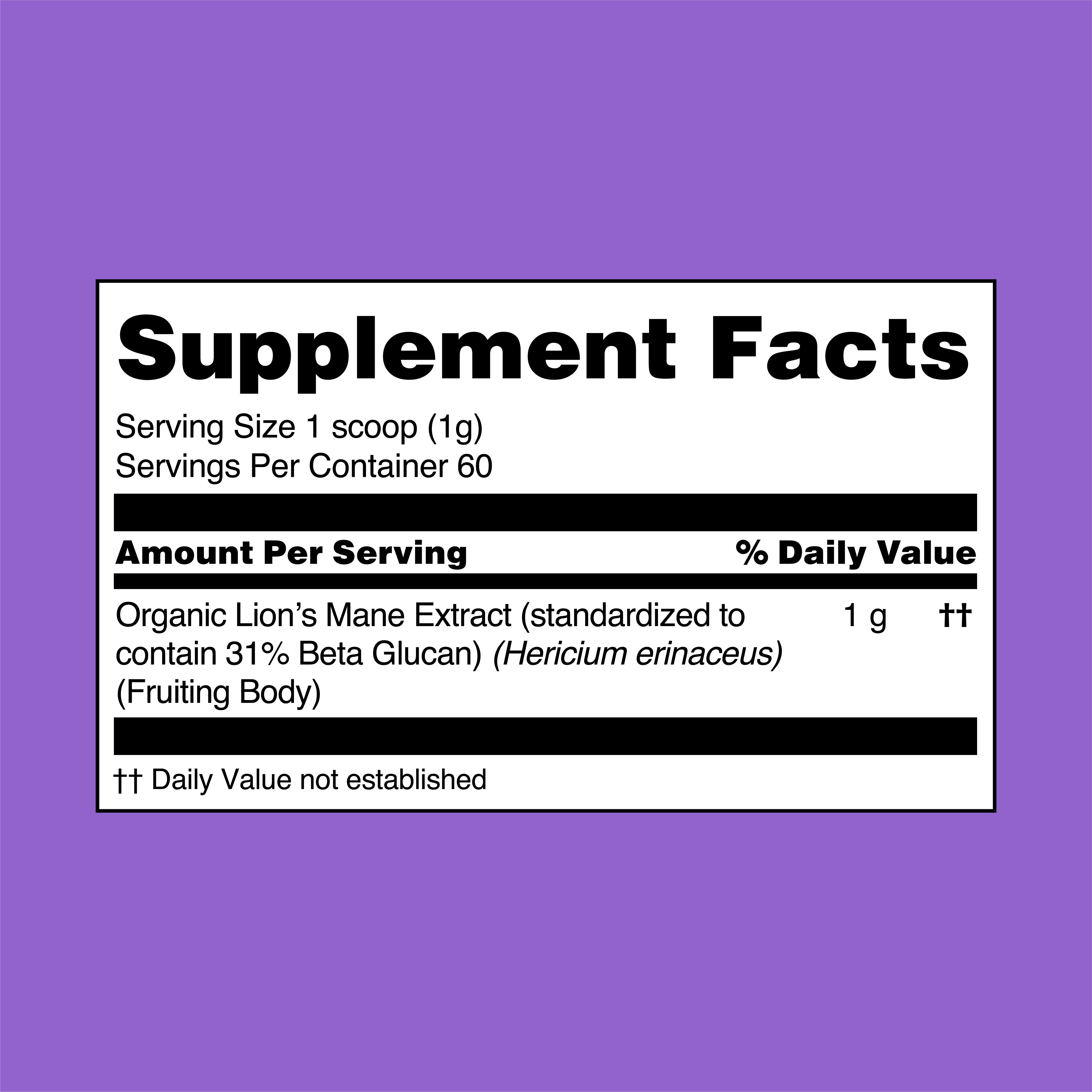 Supplement Facts